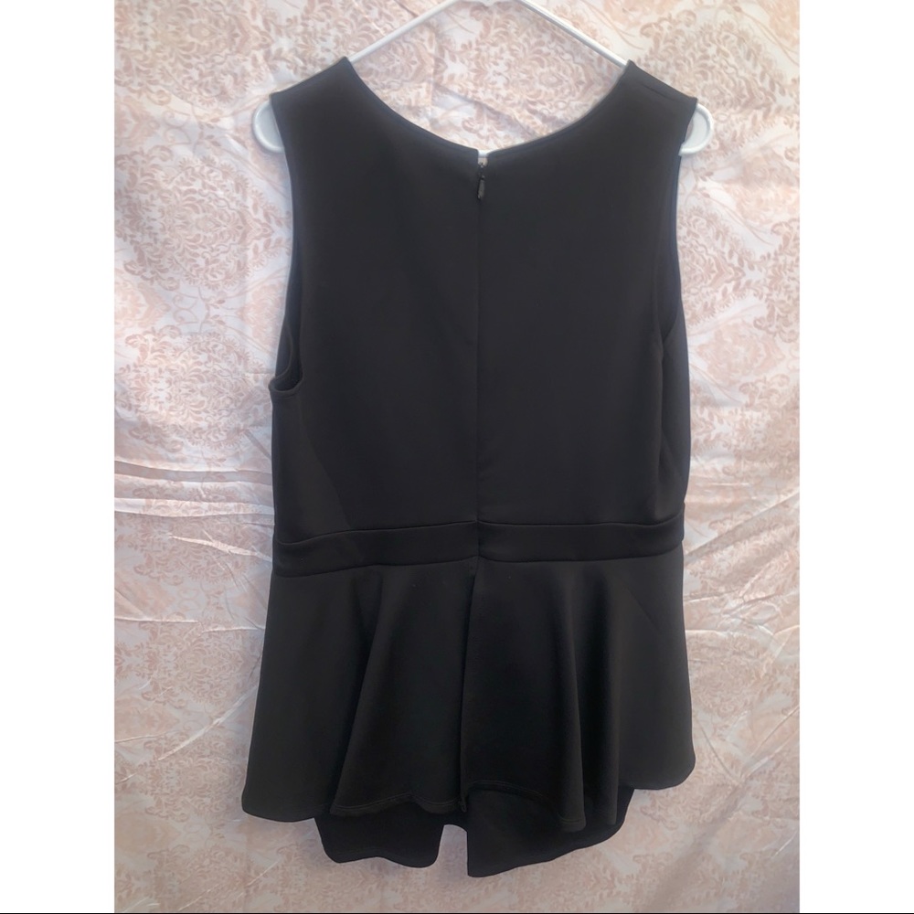 Forever 21 Black Skort Jumpsuit